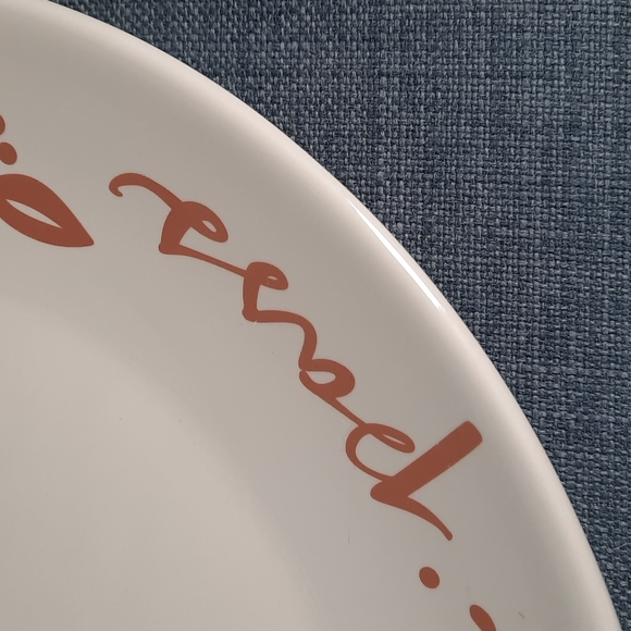 Sharing Giving Plate Platter Hostess Friend Neighbor Gift Welcome Fall Everyday - Picture 5 of 7